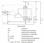 Генератор ВАЗ 2110 2111 2112 / ПРАМО / 120А 5102.3771-30