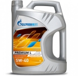 Масло Gazpromneft Premium L 5W40 SL/CF A3/B3 / 5L