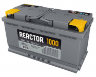 АКБ 100Ah 1080A 353x175x190 / АКОМ / REACTOR полярность прямая 4607034730420