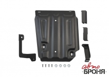 Защита бензобака Renault Duster 4WD 2011-2015 2015- / Renault Kaptur 2016- / NissanTerrano 4WD 2016- / АвтоБРОНЯ / 111.04718.1