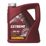 Масло MANNOL Extreme 5W40 SN/CF / 1021 4L