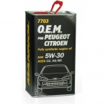Масло MANNOL O.E.M. PEUGEOT CITROEN 5W-30 / 4039 4L