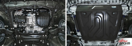 Защита картера и КПП Toyota RAV4 2010-2013 2013-2015 2015- / АвтоБроня / 111.05769.1