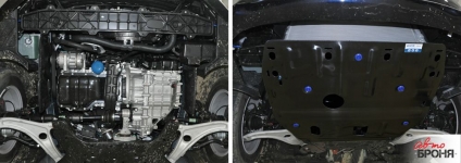 Защита картера и КПП Hyundai ix40 2012-2015 2015- / АвтоБроня / 111.02342.1