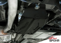 Защита редуктора заднего моста Renault Duster 2011-2015 2015- / NissanTerrano 2014-2016 2016- / Renault Kaptur 2016- / АвтоБРОНЯ / 111.04719.1